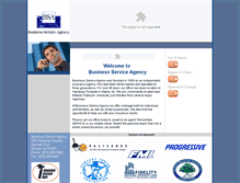 Tablet Screenshot of businessserviceagency.com